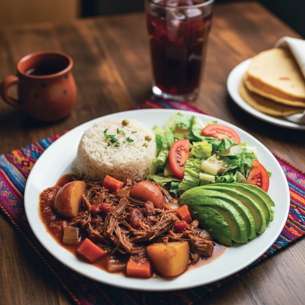 Hilachas de Res | Shredded Beef in Sauce